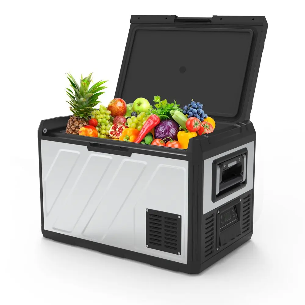 

12V 24V Car Fridge Refrigerator Camping Fridge Freezer Cooler Metal Fridge U50