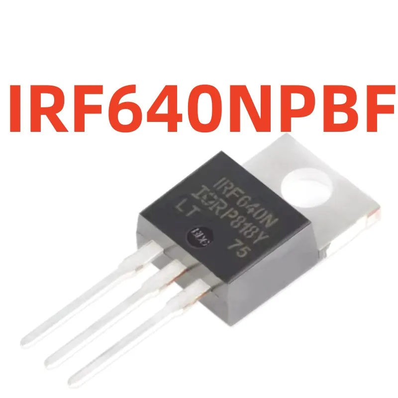 IRF640NPBF    screen printing   IRF640N  100%new and original  Field Effect Transistor