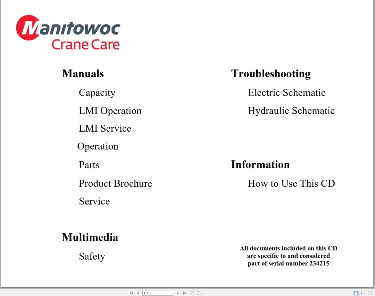 AutoEPC Grove GMK Cranes 37.3 GB PDF Parts Catalog, Schematics, Service Operation & Maintenance Manual DVD