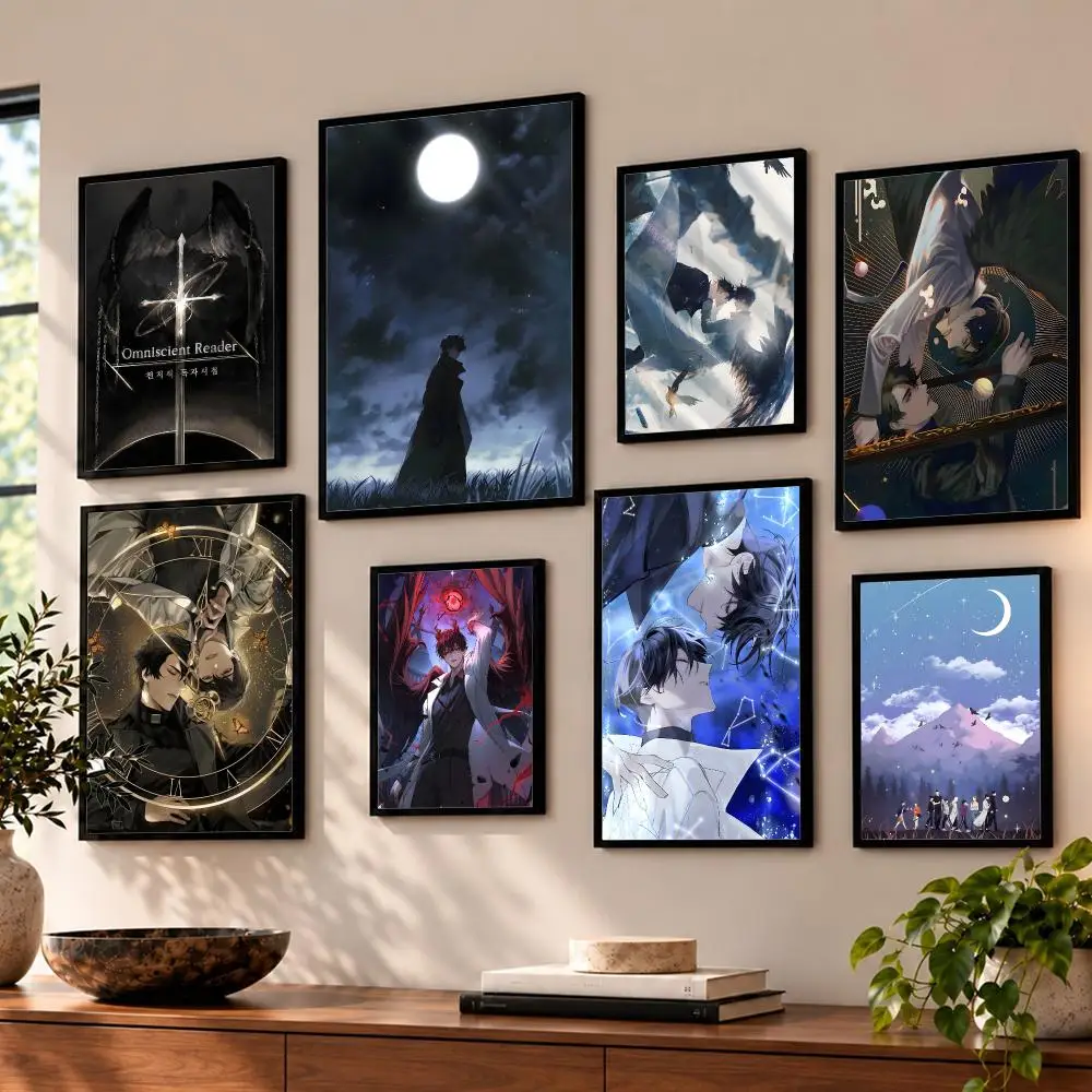 comic Omniscient Reader Viewpoint Poster Poster HD Self Adhesive Waterproof Wall Art Print Bedroom Living Room Decor Gift