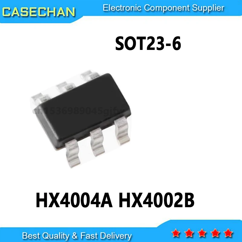 10PCS  HX4004 4004 HX4002 Screen Printing HX-JE HX JE SOT23-6 Non-inductive Boost Chip IC 4004A HX4004A HX4002B
