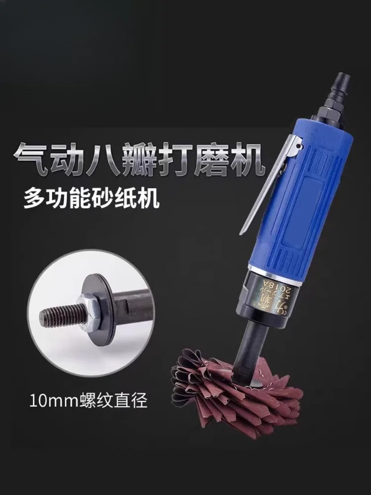 Rettificatrice pneumatica per sabbia ottagonale Lucidatrice per sabbia ottagonale Rettifica angolare irregolare con scanalatura