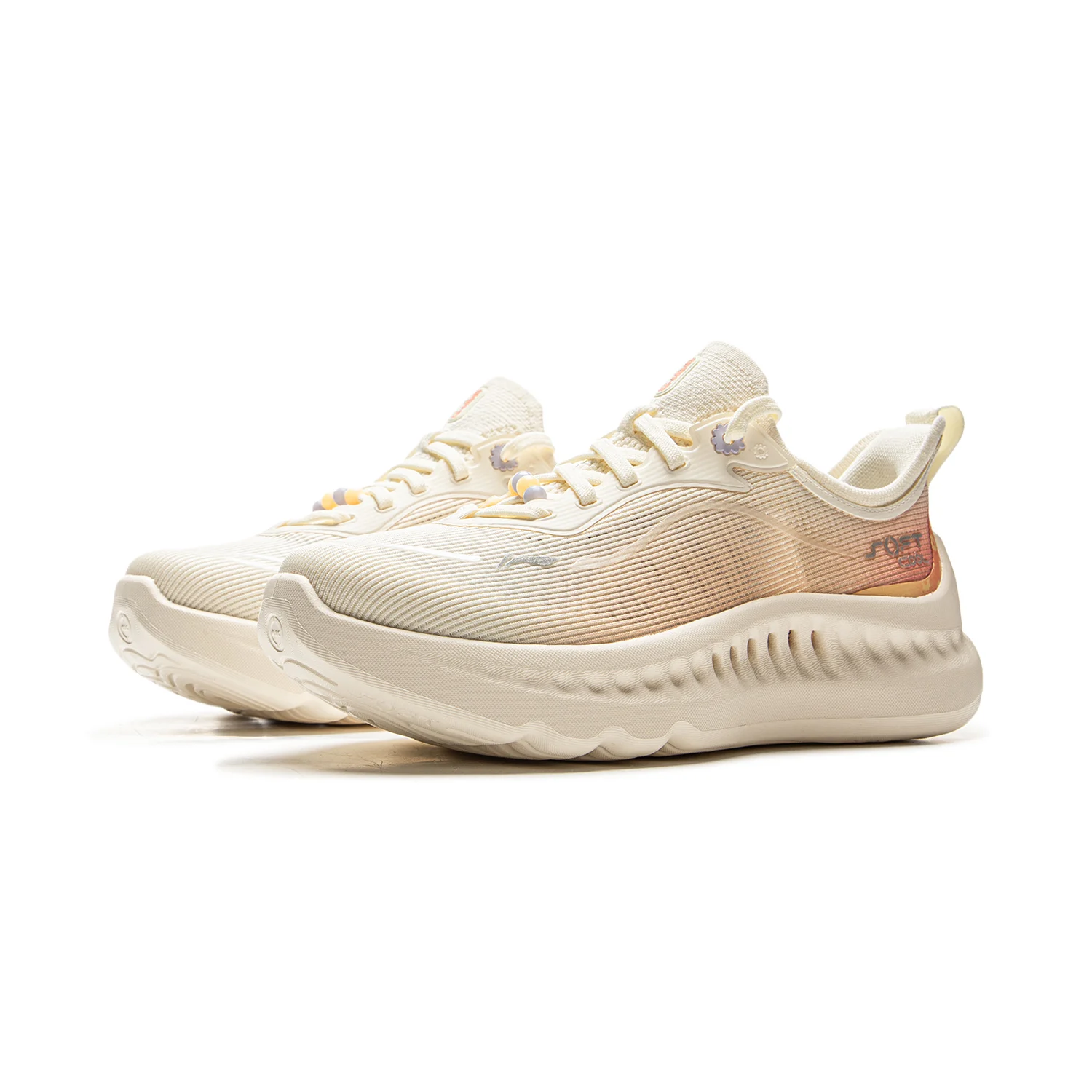 Li-Ning أحذية نسائية ناعمة رائعة 2 نمط الحياة COMFOAM MAX وسادة كول شل بطانة قابلة للتنفس أحذية رياضية كاجوال أنيقة AGLV010