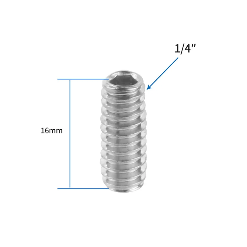 Magic Arm Mount Adapter para DSLR Camera, Multi-Function, Double Ballhead, Camera Cage Monitor, LED Light, luzes de flash, Mini, 1/4 "parafuso