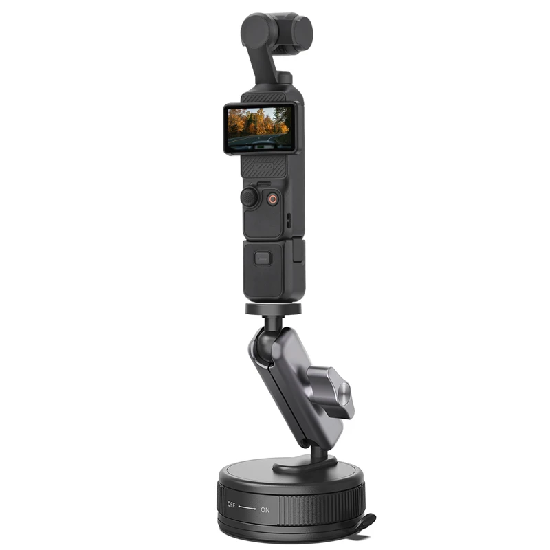 Saugnapf für DJI OSMO Action 6/Action 5 Pro/Nano/Insta360 X5/Pocket 4 3 Zubehör Kamerahalterung mit Kugelkopf