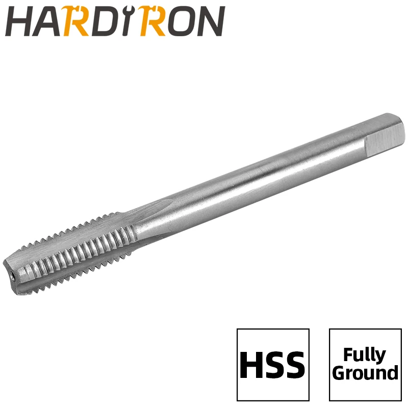 Imagem -02 - Hardiron Tap And Die Grupo Torneiras de Rosca Redondo Morre Mão Direita Hss 1620 16-24 1636 1640