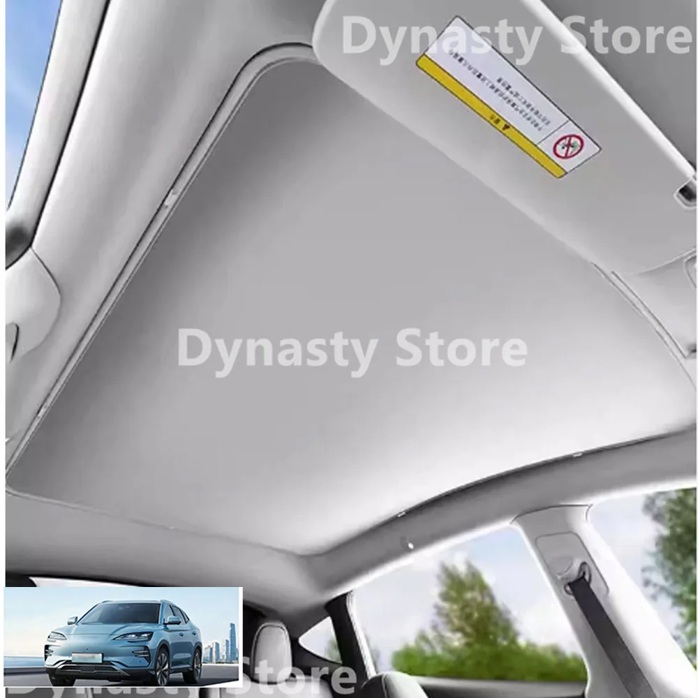 

For BYD song plus Sealion 6 DMI Car Ice Cloth Buckle Sun Shades Glass Roof Sunshade Heat Insulation Sunroof Skylight UV Protect