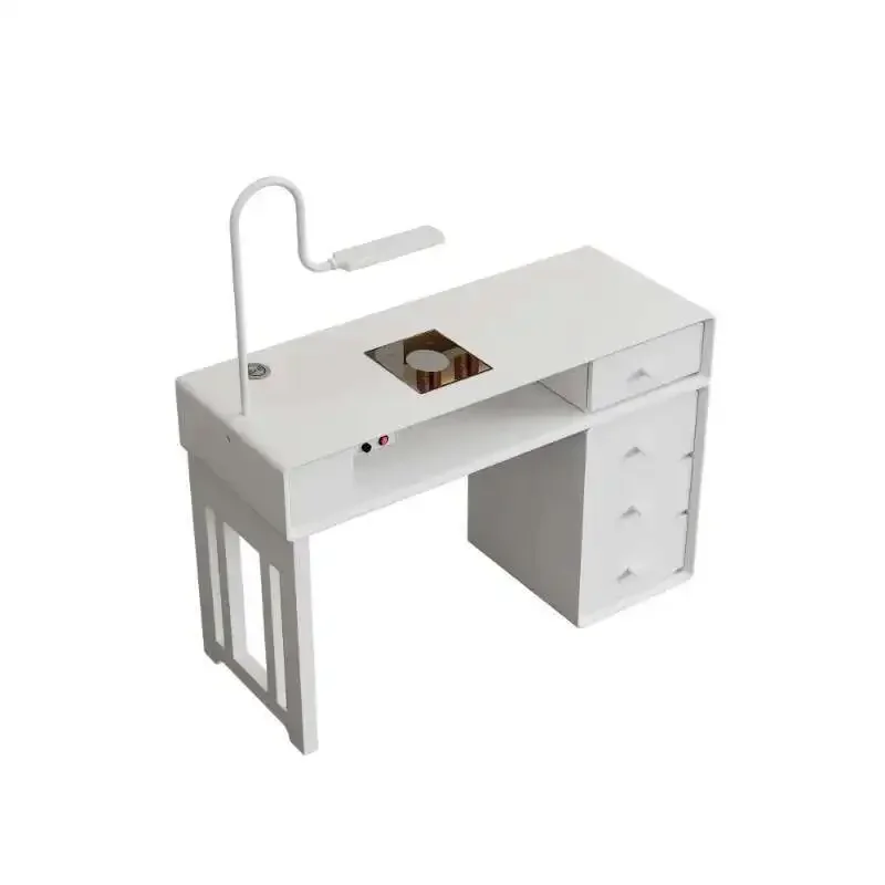 Mesa de Manicura Eléctrica, Almacenamiento de Maquillaje, Escritorio de Estilista Estético, Equipo Profesional de Manicura, Muebles, Mesa Manicurista Ongle