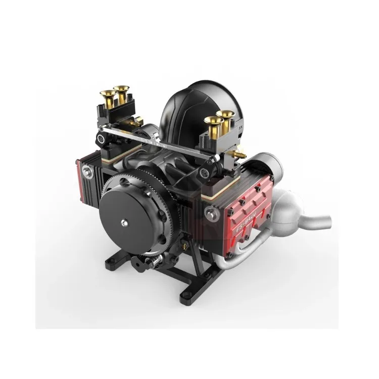 

Air Cooling TOYAN FS-B400 Four Cylinder Four Stroke Turbo Horizontally-opposed Engine Model Kit