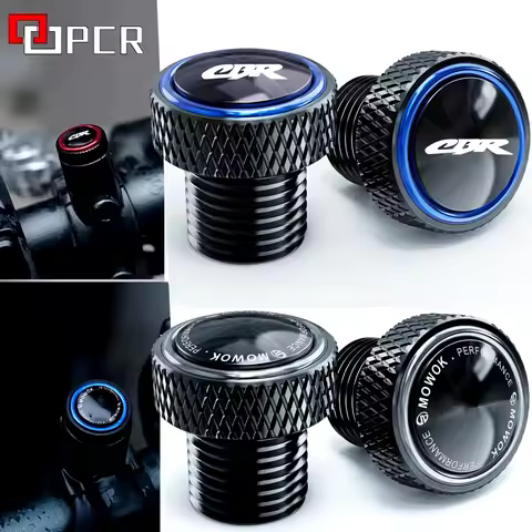For Honda CB CBR 650R CBR 650R 600RR 1000RR 500R 250RR 650F Motorcycle CNC Mirror Hole Plugs Screws Bolts Cover Caps