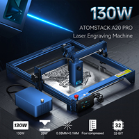ATOMSTACK A20 Pro Laser Engraver 130W Engraving Cutting Machine with F30 Pro Air Assist Kit EU Newly designed laser