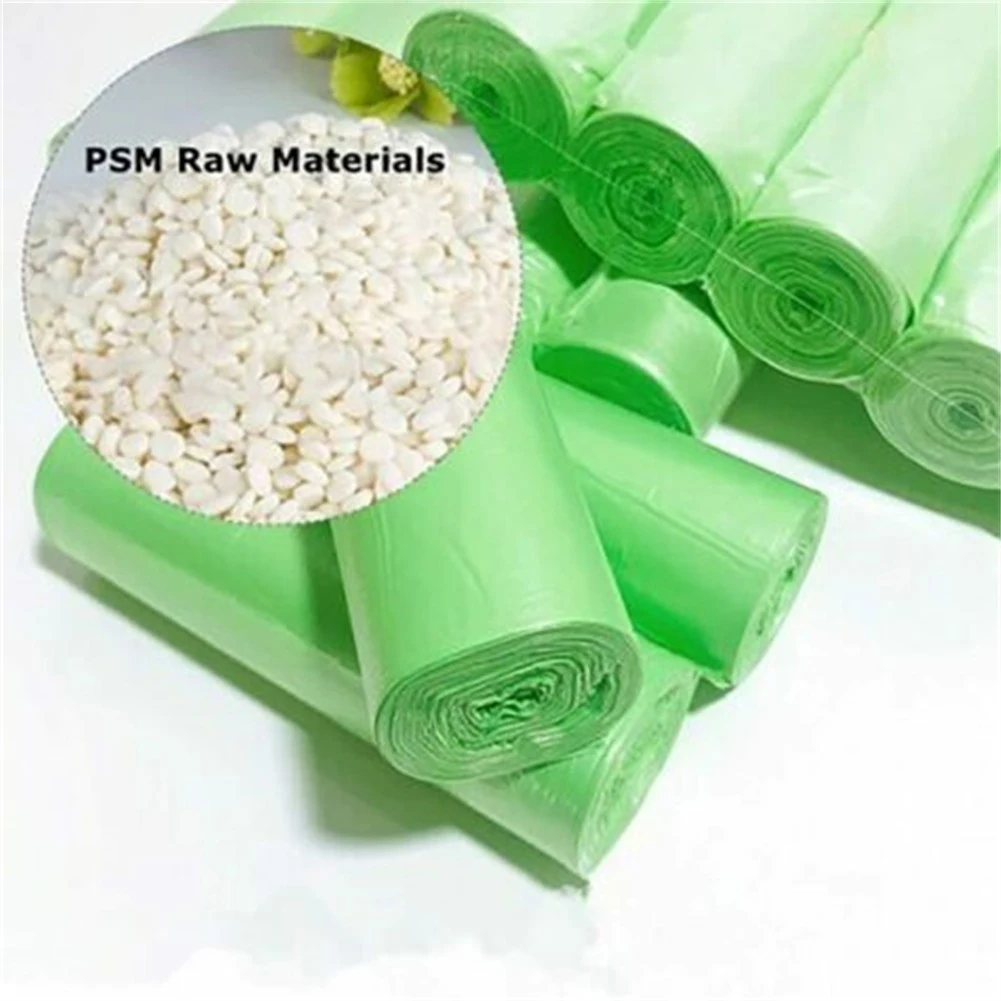 

Durable Garbage Bag Biodegradable For Toilet Heavy Duty Composting Bag For Camping PE 10kg Maximum Load 5 Rolls