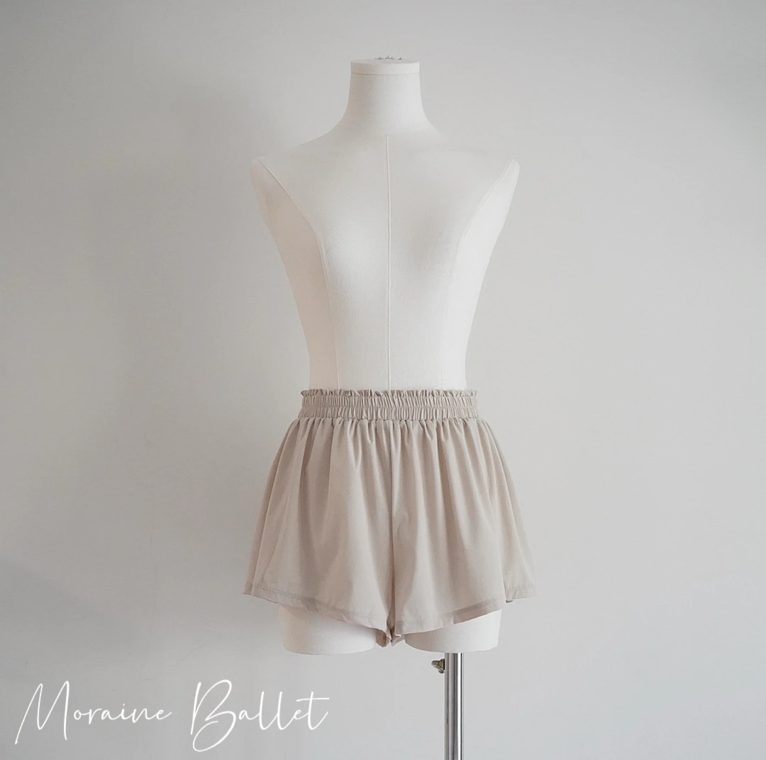 رداء رقص الباليه للنساء ممارسة الجمباز أداء فستان الكبار اليوغا كشكش مرونة الخصر فضفاض السراويل #3