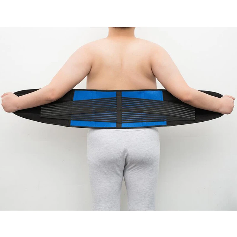 Big Size 5XL 6XL Lower Back Support Brace Male Waist Back Posture Corrector Female Waist Support Belt Prevent Slouching Back