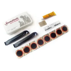 Fahrrad Flache Reifen Reparatur Kit Werkzeug Set 48 stücke Tragbare Gummi Fetal Reparatur Werkzeuge Fahrrad Innenrohr Punktion Patch Reparatur werkzeuge