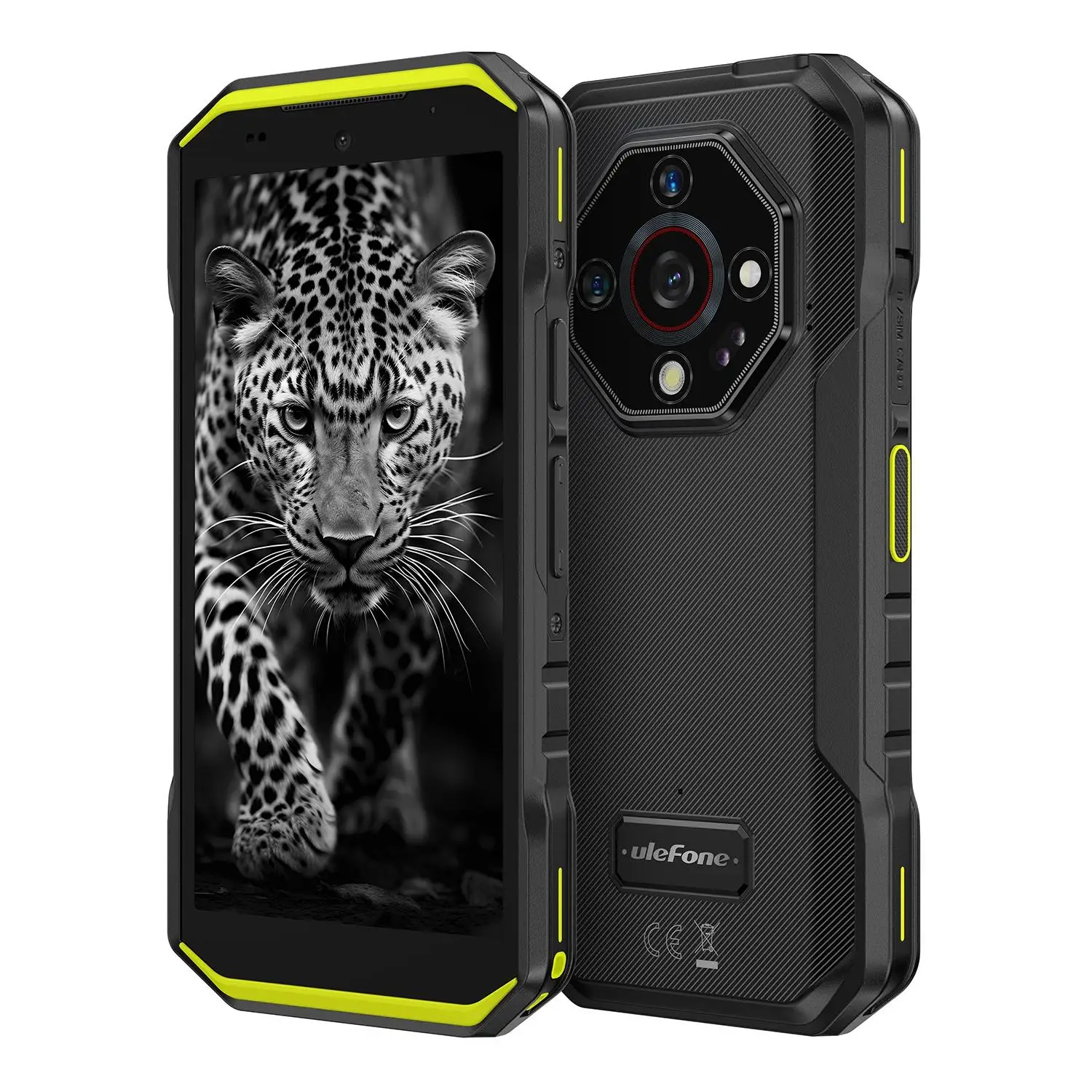 Прочный телефон Ulefone Armor X32, 6 ГБ + 128 ГБ, 5,65 дюйма, ночная камера Android 14, 48 МП, 5500 мАч, размер 6300, NFC-смартфон