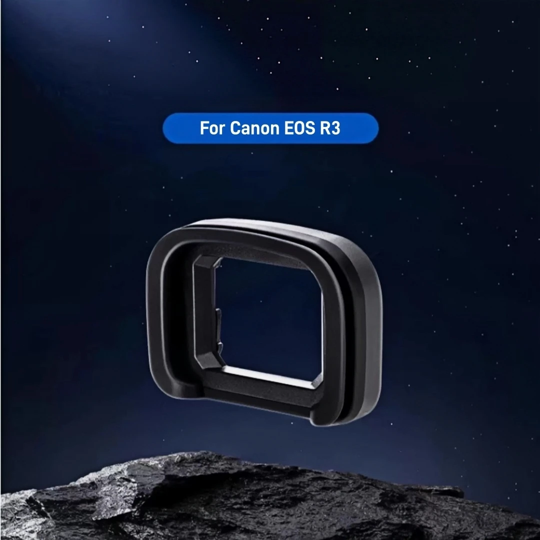 Silicone Eyecup Viewfinder Eyepiece Replacement Eye Cup for Canon EOS R3 Camera Block Stray Light Comfort Shooting Accessory
