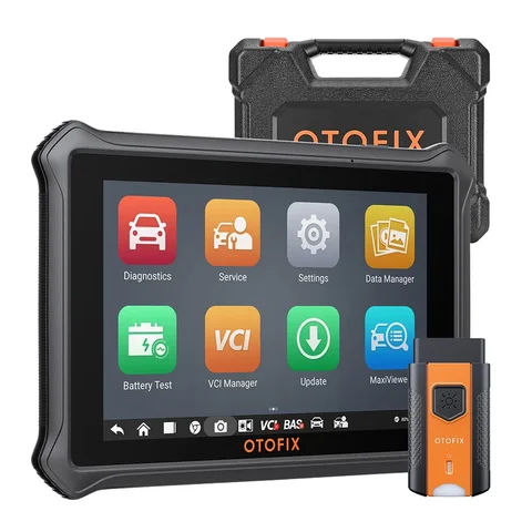 Диагностический сканер OTOFIX D1 MAX2 для кодирования ЭБУ, двунаправленный сканер, сканер для всех систем, 2 года обновлений, FCA SGW CANFD DoIP
