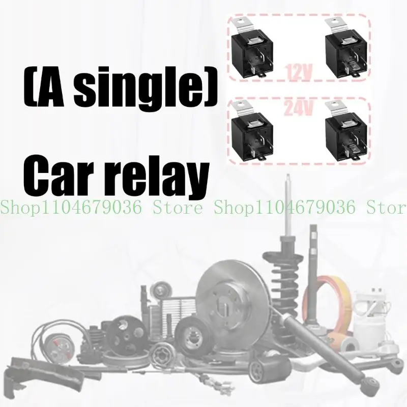 652F Multiple Vehicle 12V/24V 5 Pin 40A Relays Low Energy Consumption Instantly Activation For Electronic Devices