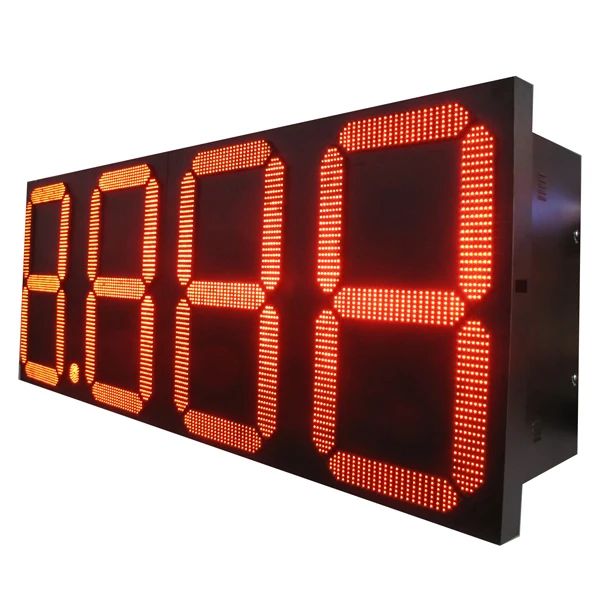 Manufacturer 7 Segments Led Display Remote Control Led Digital Gas Price Sign For Petrol Station Gas Price Display 36~72 Inch