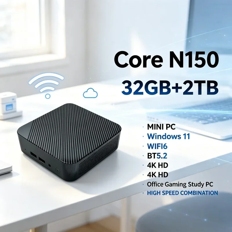 mini-pc-ultra-hd-4k-de-diseno-ligero-para-el-trabajo-diario-core-n150-16-gb-de-ssd-wifi-6-bluetooth-52-mini-ordenador-host