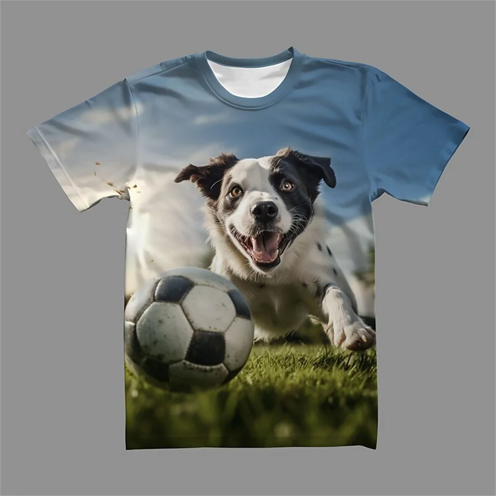 2025 New Animal 3d Print Boy T Shirts Kids T Shirt For Boys Short Sleeve Top Tee Boy Clothes Summer