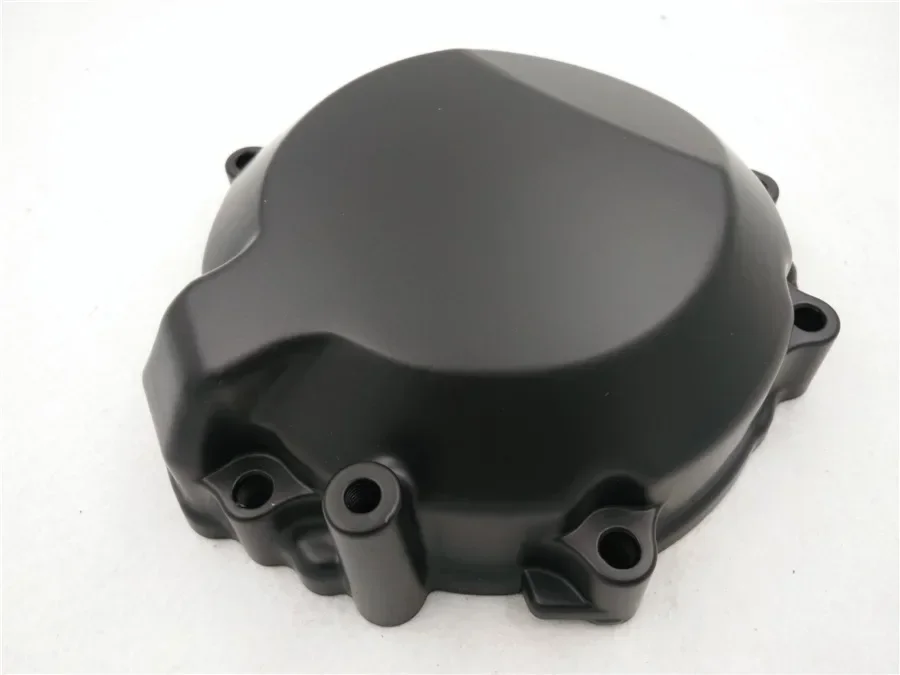Left Aluminum Engine Stator Cover for 2006-2010 Kawasaki ZX-10R Crankcase Black Motorcycle Accessories