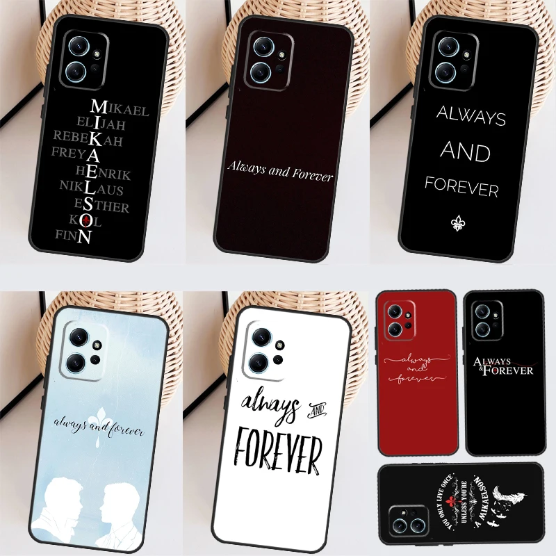 The Originals Always and Forever Case For Xiaomi Redmi Note 12 Pro Plus Note 11 9 10 Pro 12S 11S 10S Redmi 12 9C 10C Cover