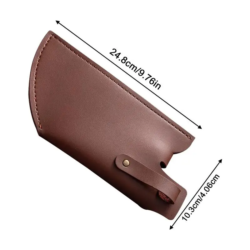 Funda protectora de piel sintética para cuchilla de carne, Protector reutilizable antipinchazos para verduras y carne