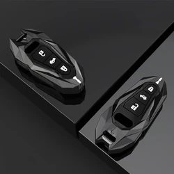 Zinc Alloy Car Key Case Cover Protector For Audi A3 A4 A5 A5 A6 A8 C5 C6 8L 8P B6 B7 B8 RS3 Q3 Q7 TT 8V Keychain