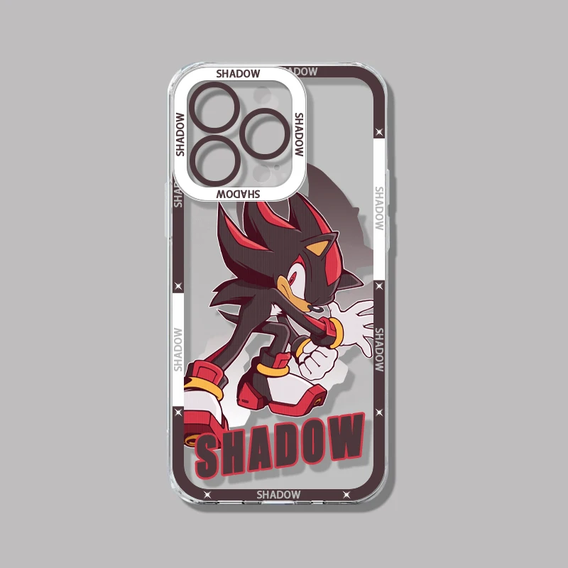 Cartoon Game S-SONIC Phone Case for IPhone 17e 17 16e 16 15 14 13 12 11 Mini Air Pro Max X XR XSMax 7 Plus Clear Soft Back Cover - view 6