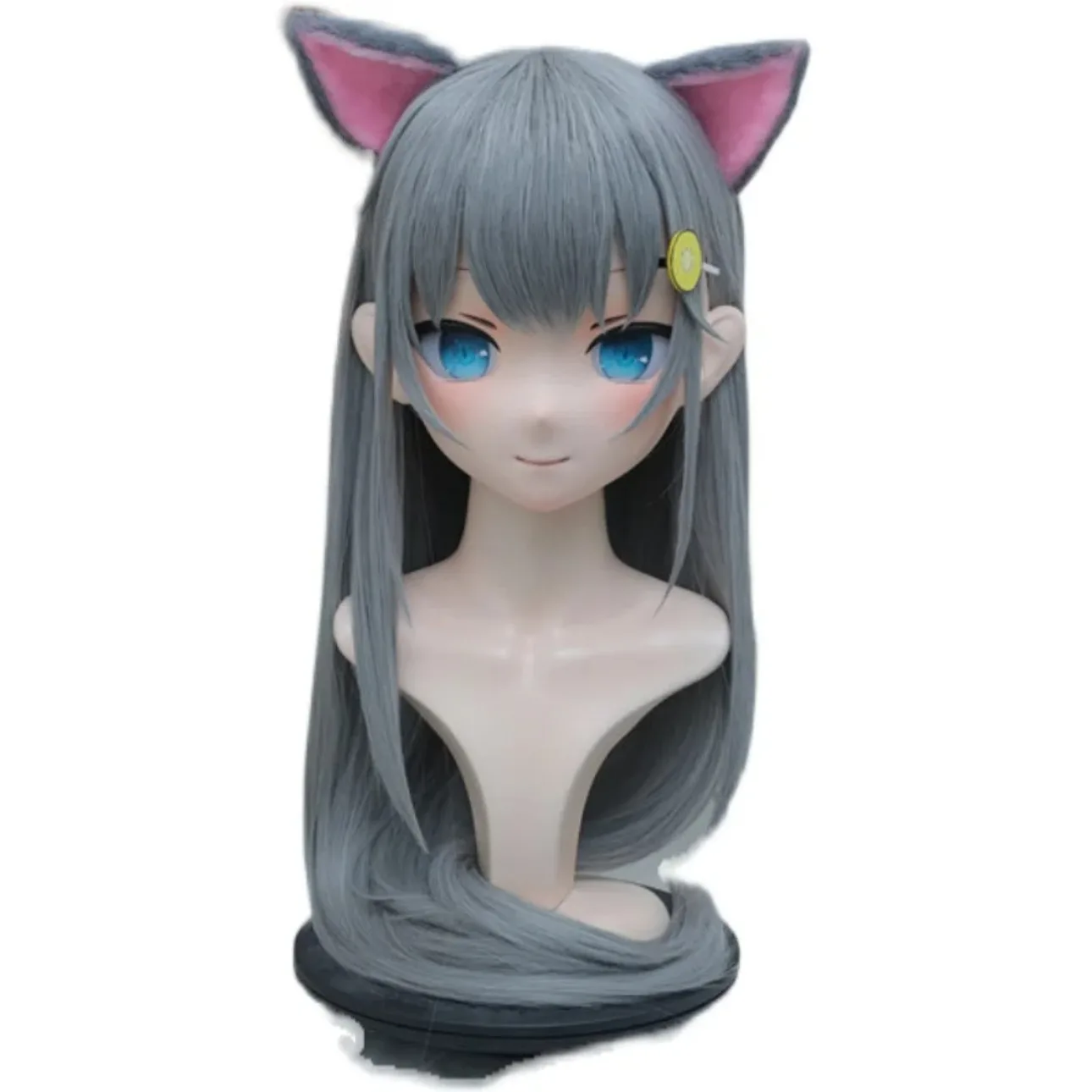 Kigurumi gancheng cat NFD full headband lock cosplay headshell props costume anime game