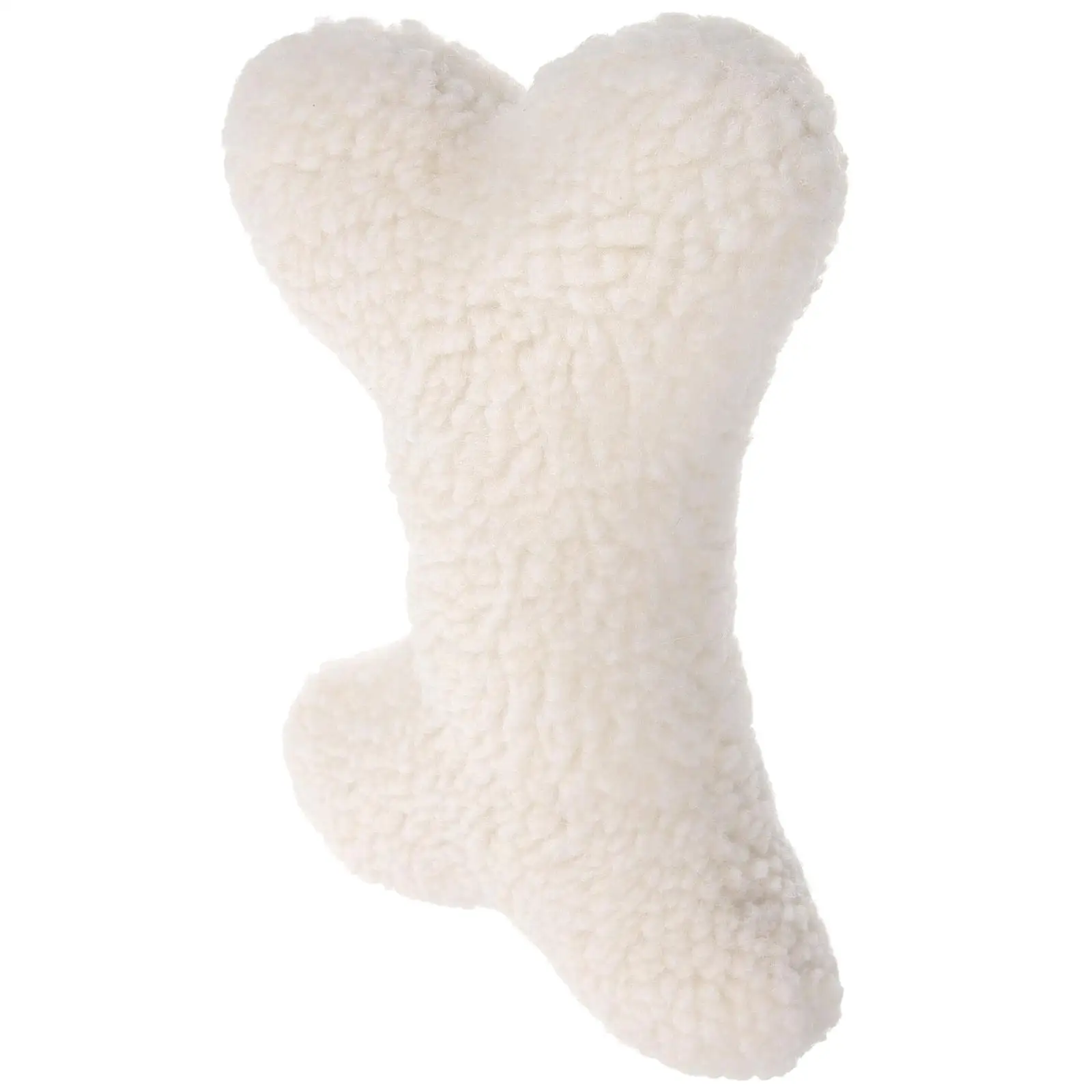 

Wool Velvet Bone Dog Toy Funny Chewing Puppies Toys Squeakers for Large Dogs Puppy