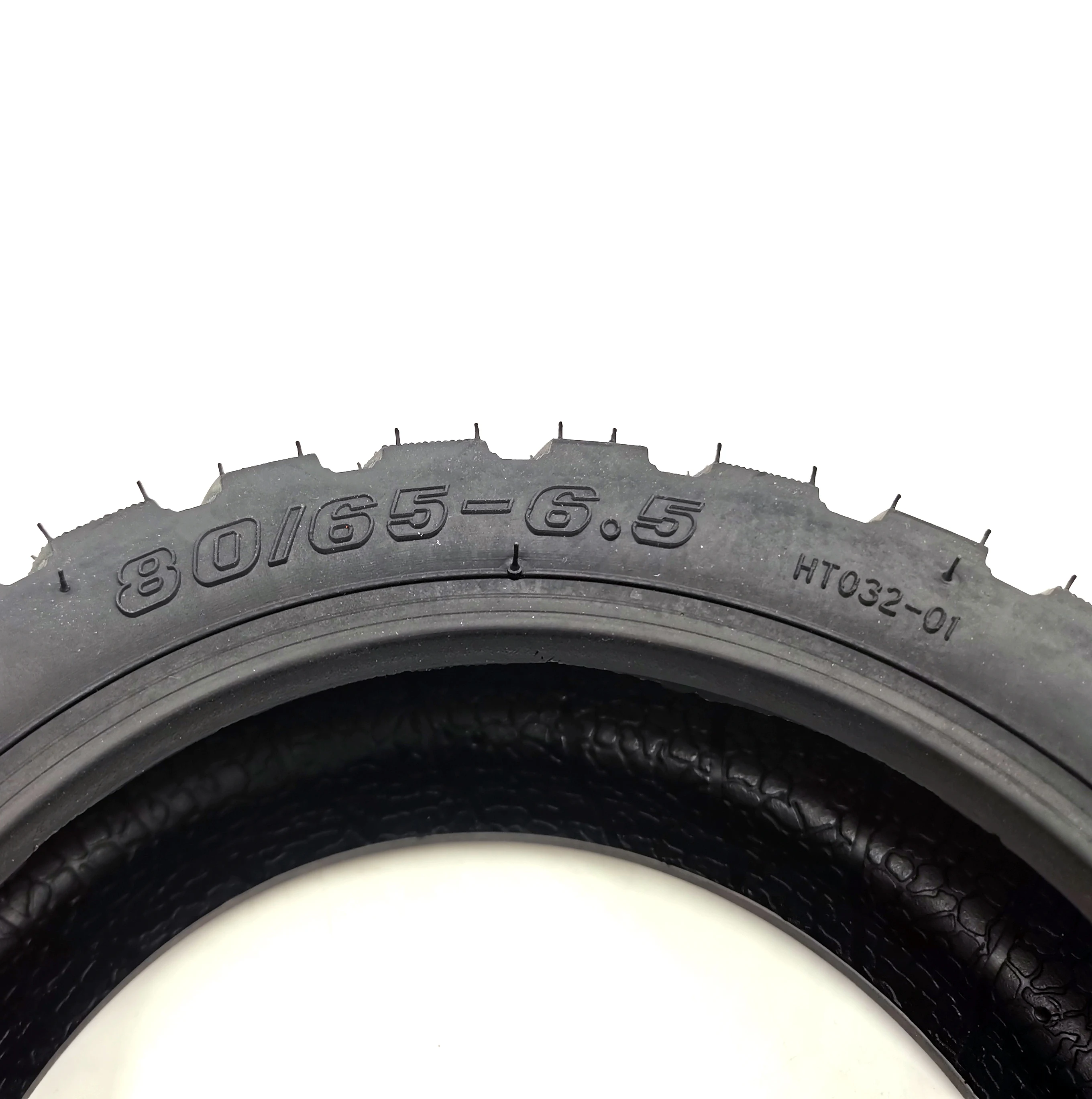 10 Inch 80/65-6.5 Vacuum Tyre for KUGOO M4 / M4 Pro 10X3.0 Electric Scooter Off-road Tubeless Tires