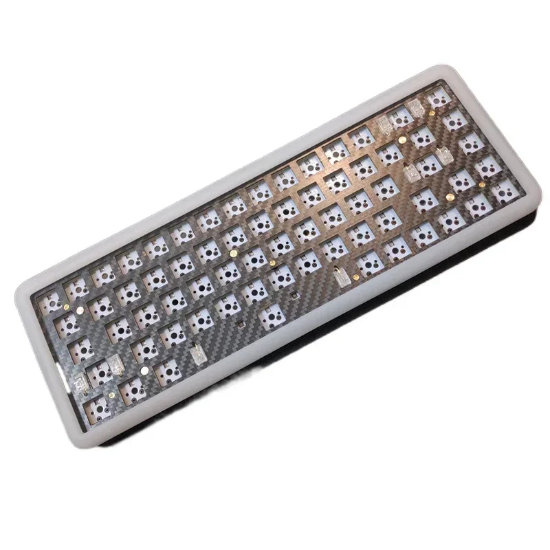 Programming 68 bluetooth keyboard kit Everglide Acrylic case SK68 Hot swap RGB PCB