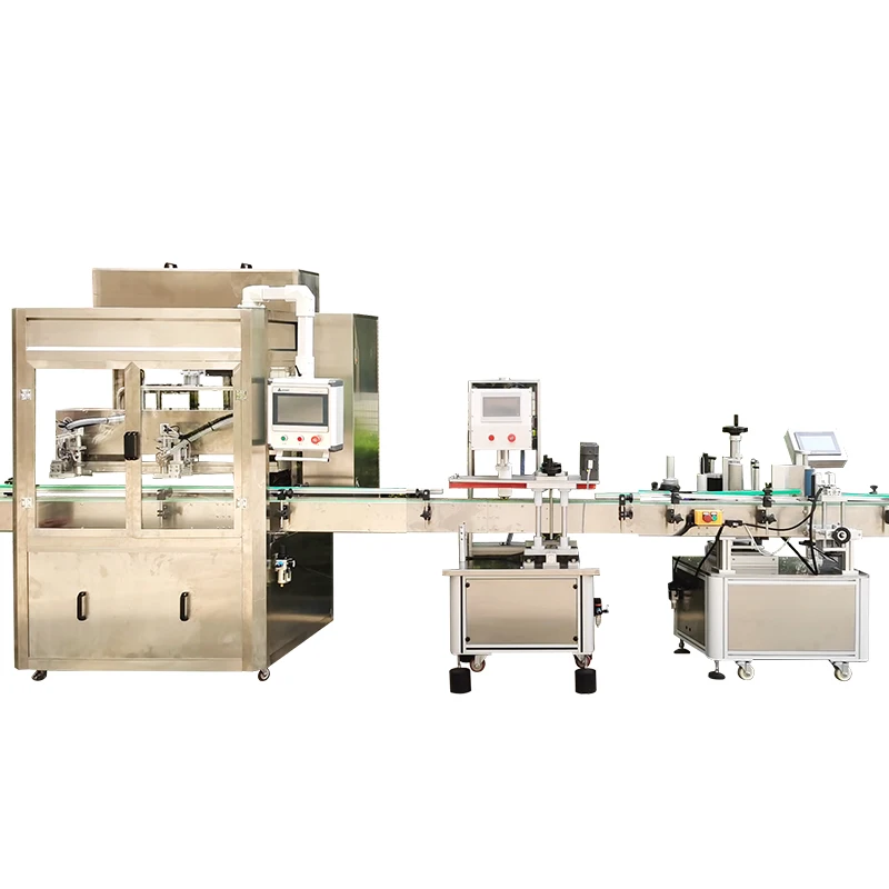 Low Energy Consumption Full Automatic Sealing Filling Machines Production Line