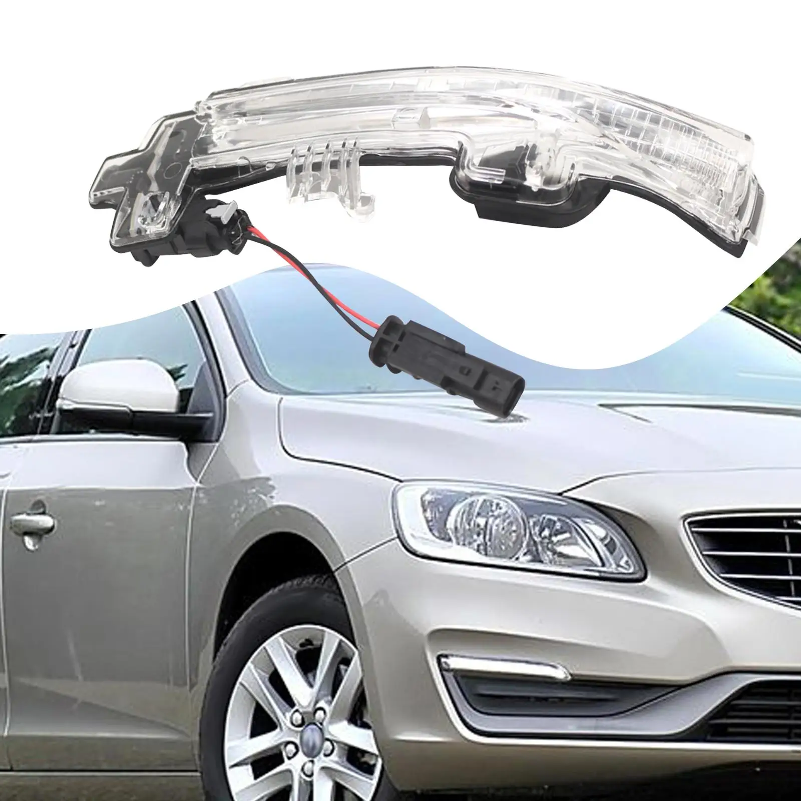 

Автомобильное зеркало заднего вида, указатель поворота, правая сторона 31299384, высокопроизводительный поворот