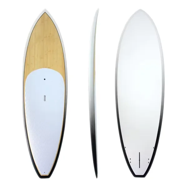 

Factory Direct Sale Custom EPS Clear Epoxy Wood Fiberglass Surf SUP Board Surf Board
