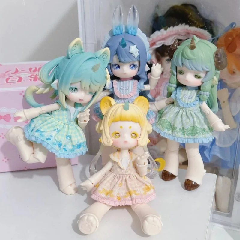 

Penny'S Box Antu Cute Beast Magic Series Blind Box 1/6 Bjd Ball Doll Beast Body Anime Movable Trendy Surprise Birthday Gifts