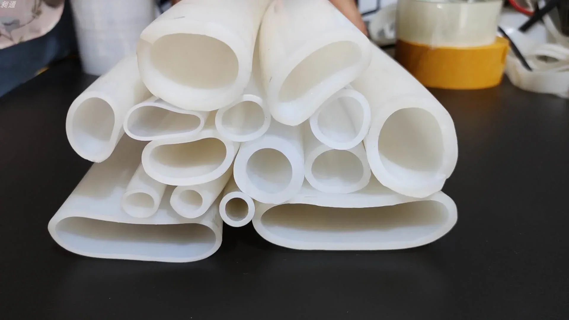 1000mm Soft Silicone Rubber Hose Industrial Grade High Temperature Resistant  Capillary Pipe Tube  ID 1-40mm