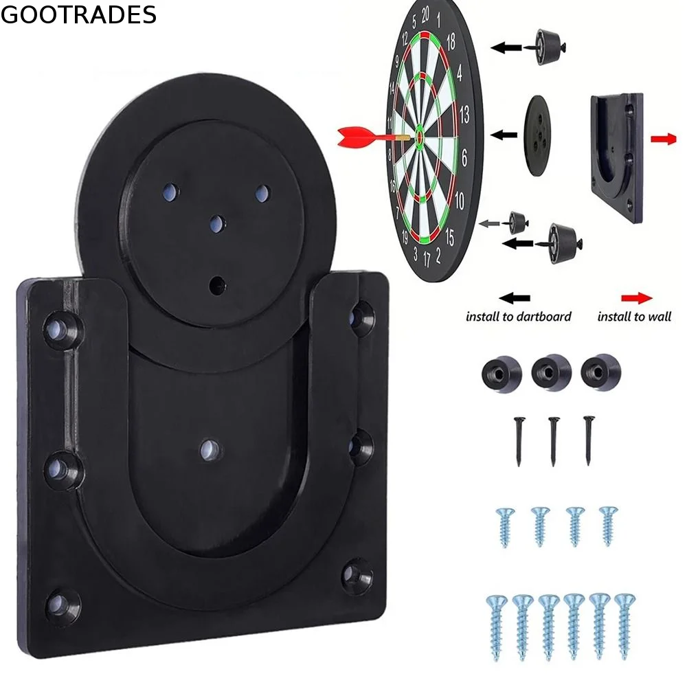 Professional Dartboard Mounting Bracket Kit Wall Hanging Quick Install Dart Board Wall Mount Bracket Convenient Universal