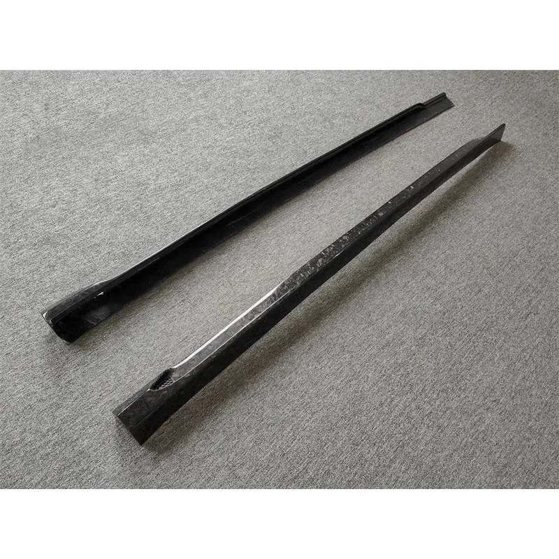 Carbon Fiber LD Style Side Skirts Body Kit Forged Two-Piece Design