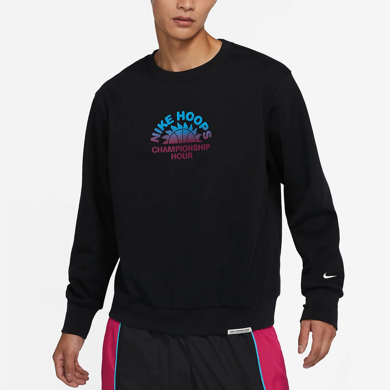 

Nike genuine seasonal new men's casual round neck sweatshirt pullover DJ3025-010