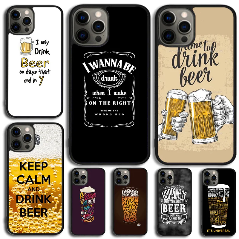 BEER HUMOUR QUOTES JOKES Phone Case Cover For iPhone 15 16 14 XR XS 11 12 13 Mini Pro MAX Plus