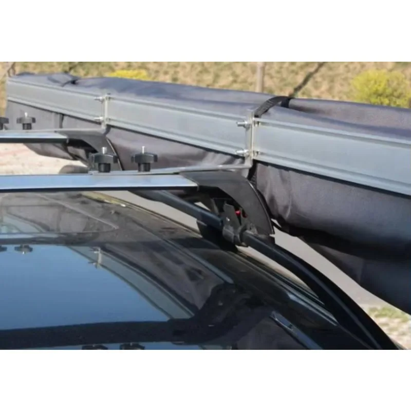 2M * 2m car side awning with sun-proof roof integral side awning