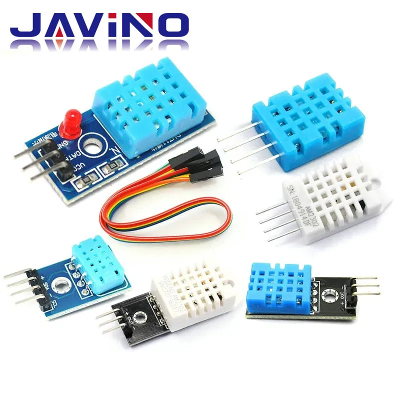 Digital Temperature and Humidity Sensor DHT11 DHT22 AM2301 Temperature and Humidity Sensor For Arduino AM2302 DHT12