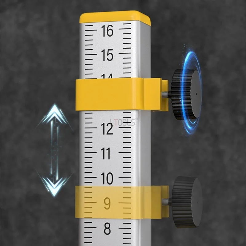 Woodworking Equal Height Ruler Floor and Ceramic Tile Laying Special Spirit Level Horizontal Measuring Double-sided Scale Ruler