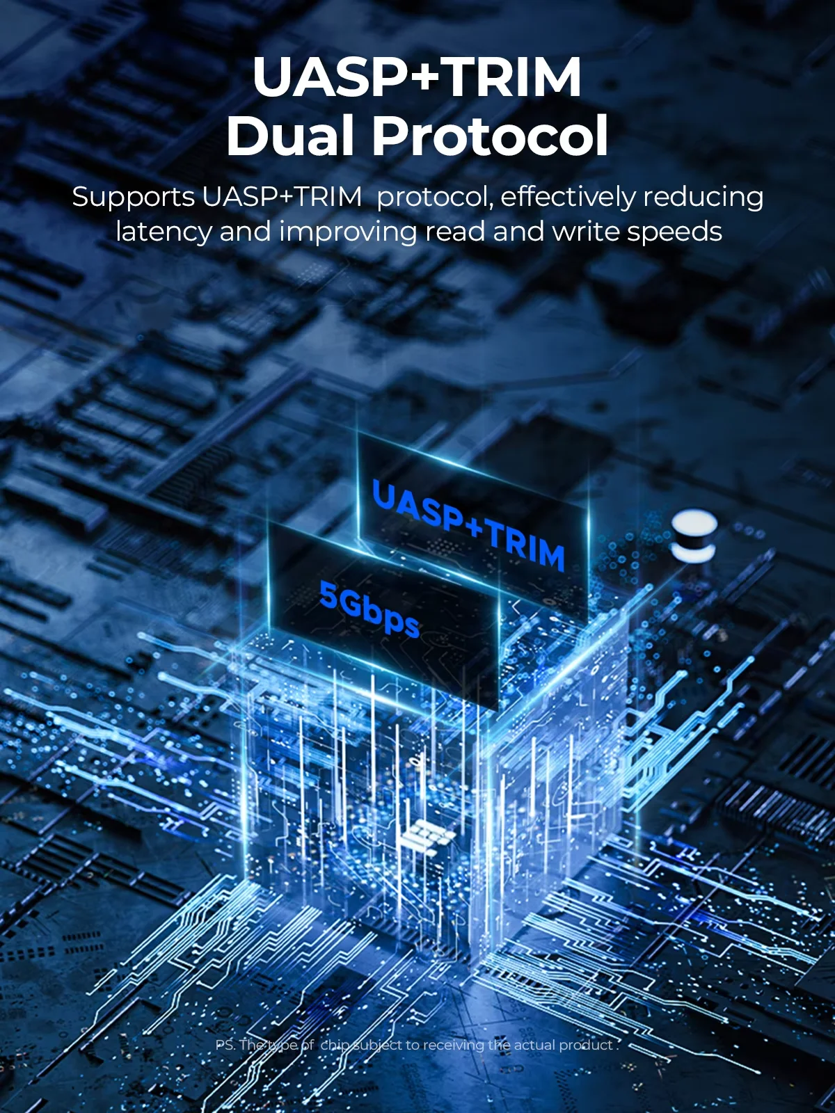 

ORICO 3.5 inch Transparent Type-C 5Gbps Hard Drive Enclosure Metal HDD Case Support Auto Sleep for PC Laptop Notebook