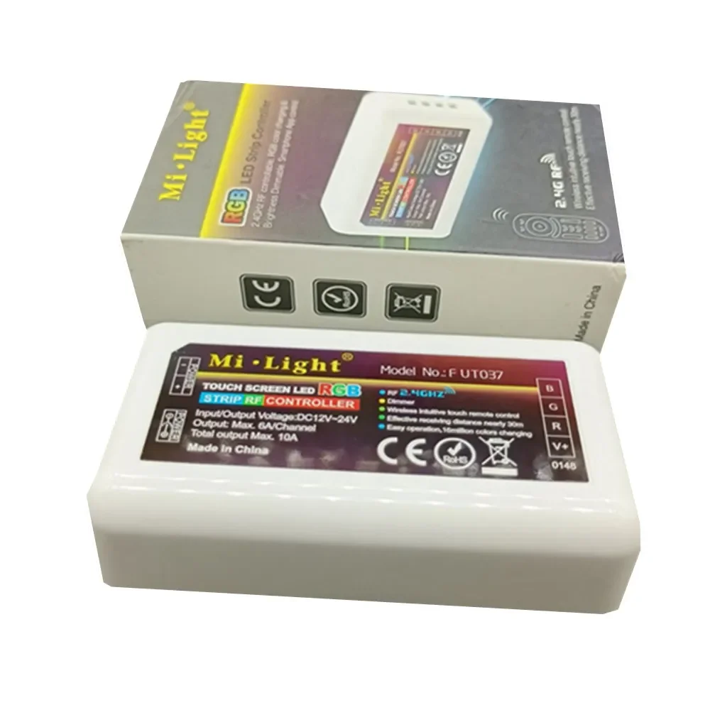 

2.4G RF FUT037 светодиодный контроллер RGB диммер для одноцветной ленты CCT RGBW RGB + CCT RGBWW