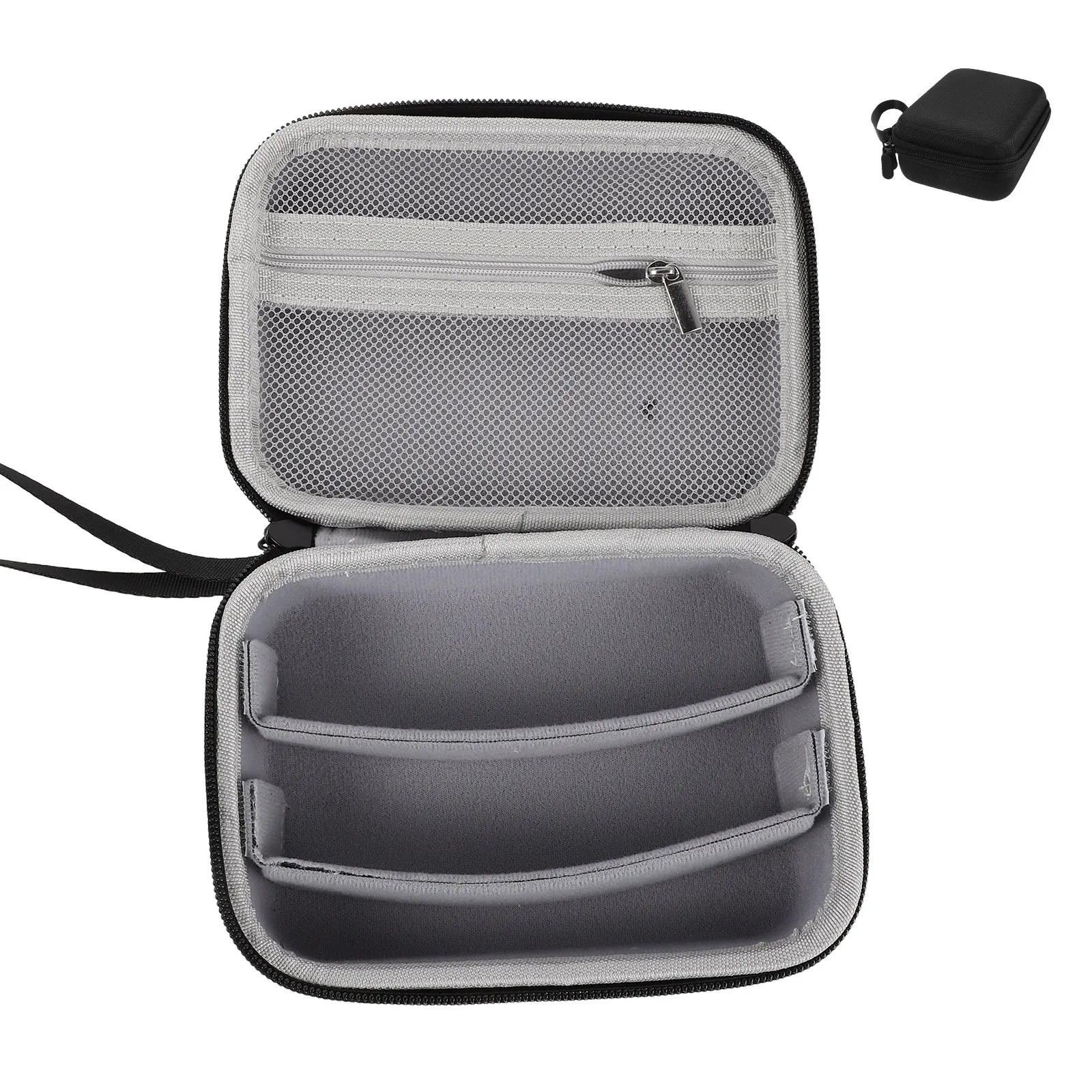 Oxford Cloth Eyeglasses Storage Box Eva Hard Shell Glasses Storage Pouch Eyewear Carrying Case Travel Sunglasses Organizer